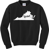 Virginia Home State Kids Sweatshirt