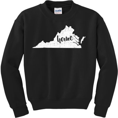 Virginia Home State Kids Sweatshirt