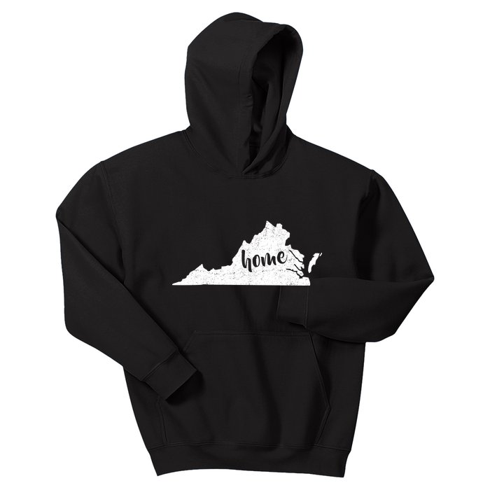 Virginia Home State Kids Hoodie