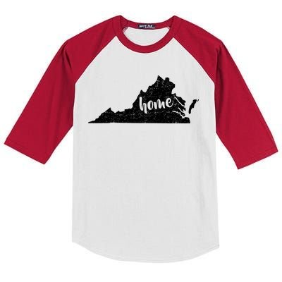 Virginia Home State Kids Colorblock Raglan Jersey