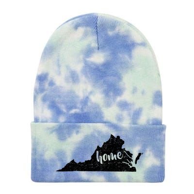 Virginia Home State Tie Dye 12in Knit Beanie