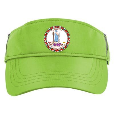 Virginia Sic Semper Tyrannis With Governor Northam Adult Drive Performance Visor