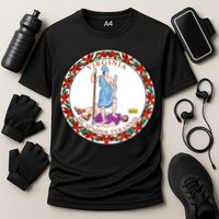 Virginia Sic Semper Tyrannis With Governor Northam Performance Shirt