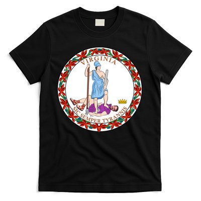 Virginia Sic Semper Tyrannis With Governor Northam T-Shirt