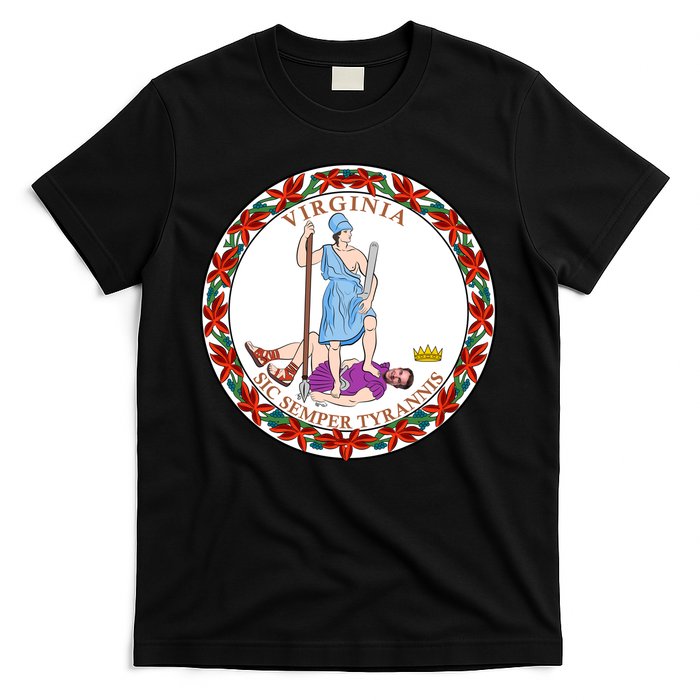 Virginia Sic Semper Tyrannis With Governor Northam T-Shirt