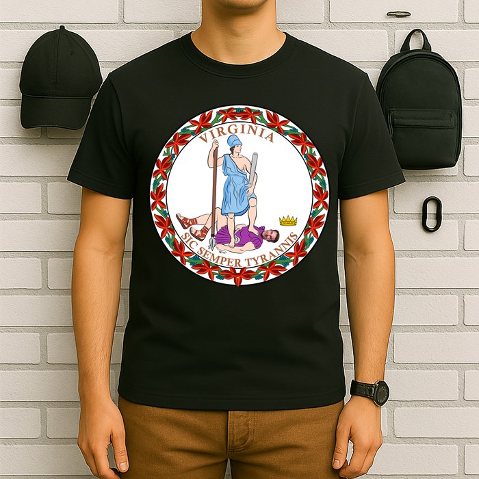 Virginia Sic Semper Tyrannis With Governor Northam T-Shirt