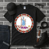 Virginia Sic Semper Tyrannis With Governor Northam Tall T-Shirt