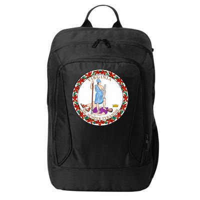 Virginia Sic Semper Tyrannis With Governor Northam City Backpack