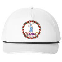 Virginia Sic Semper Tyrannis With Governor Northam Snapback Five-Panel Rope Hat