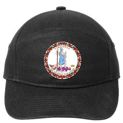 Virginia Sic Semper Tyrannis With Governor Northam 7-Panel Snapback Hat