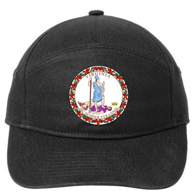 Virginia Sic Semper Tyrannis With Governor Northam 7-Panel Snapback Hat