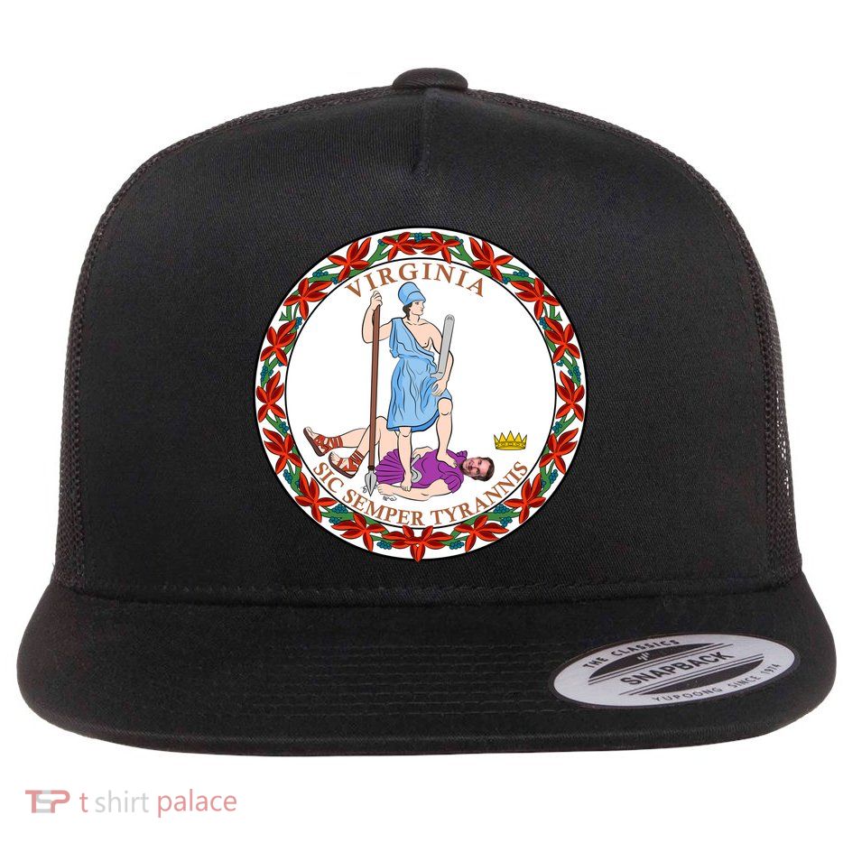 Virginia Sic Semper Tyrannis With Governor Northam Flatbill Hat