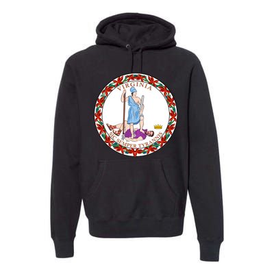 Virginia Sic Semper Tyrannis With Governor Northam Premium Hoodie