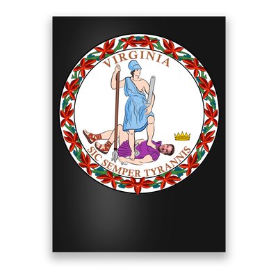 Virginia Sic Semper Tyrannis With Governor Northam Poster