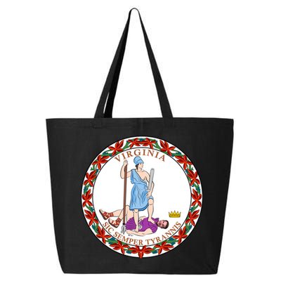 Virginia Sic Semper Tyrannis With Governor Northam 25L Jumbo Tote