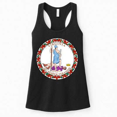 Virginia Sic Semper Tyrannis With Governor Northam Womens Tank Top