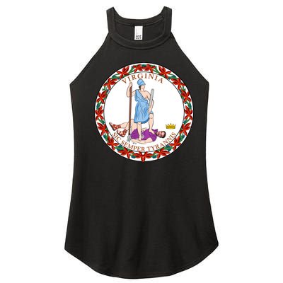 Virginia Sic Semper Tyrannis With Governor Northam Women's Perfect Tri Rocker Tank