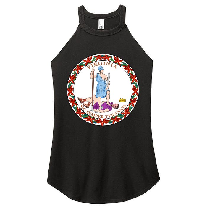 Virginia Sic Semper Tyrannis With Governor Northam Women's Perfect Tri Rocker Tank