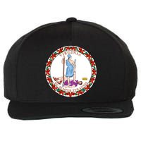 Virginia Sic Semper Tyrannis With Governor Northam Wool Snapback Cap