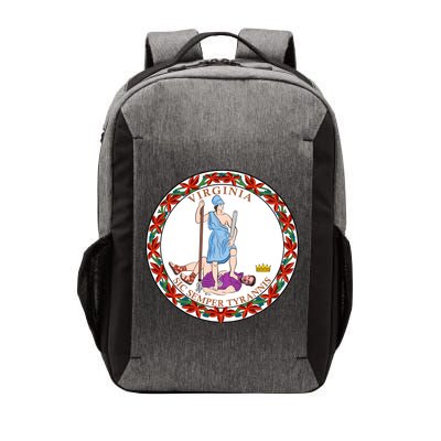 Virginia Sic Semper Tyrannis With Governor Northam Vector Backpack