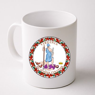 Virginia Sic Semper Tyrannis With Governor Northam Coffee Mug