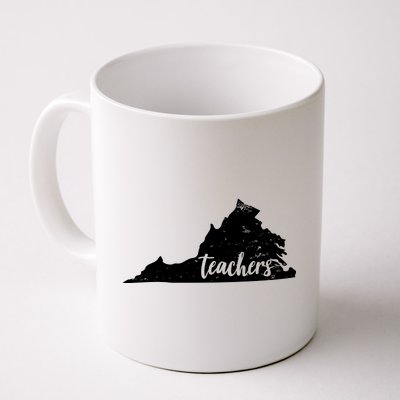 Virginia Teacher Vintage Red For Ed Coffee Mug