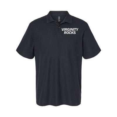 Virginity Rocks Softstyle Adult Sport Polo