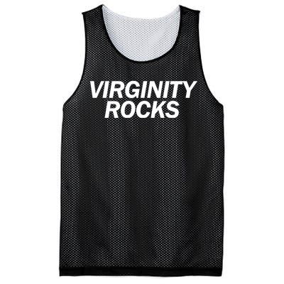 Virginity Rocks Mesh Reversible Basketball Jersey Tank