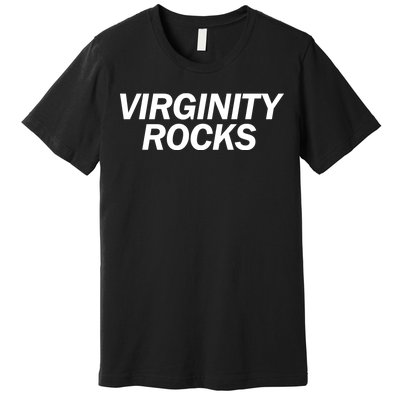 Virginity Rocks Premium T-Shirt