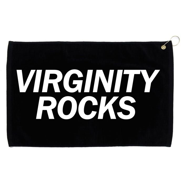 Virginity Rocks Grommeted Golf Towel