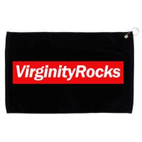 Virginity Rocks Box Logo Grommeted Golf Towel