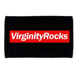 Virginity Rocks Box Logo Microfiber Hand Towel