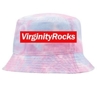 Virginity Rocks Box Logo Tie-Dyed Bucket Hat