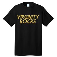 Virginity Rocks Gold Limited Edition Tall T-Shirt