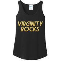 Virginity Rocks Gold Limited Edition Ladies Essential Tank