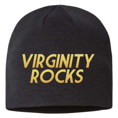 Virginity Rocks Gold Limited Edition Sustainable Beanie