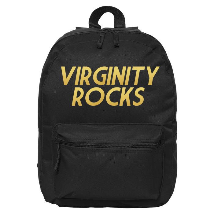 Virginity Rocks Gold Limited Edition 16 in Basic Backpack