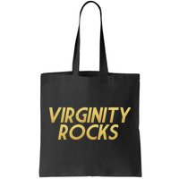 Virginity Rocks Gold Limited Edition Tote Bag