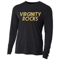 Virginity Rocks Gold Limited Edition Cooling Performance Long Sleeve Crew