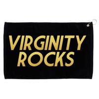 Virginity Rocks Gold Limited Edition Grommeted Golf Towel