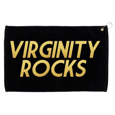 Virginity Rocks Gold Limited Edition Grommeted Golf Towel