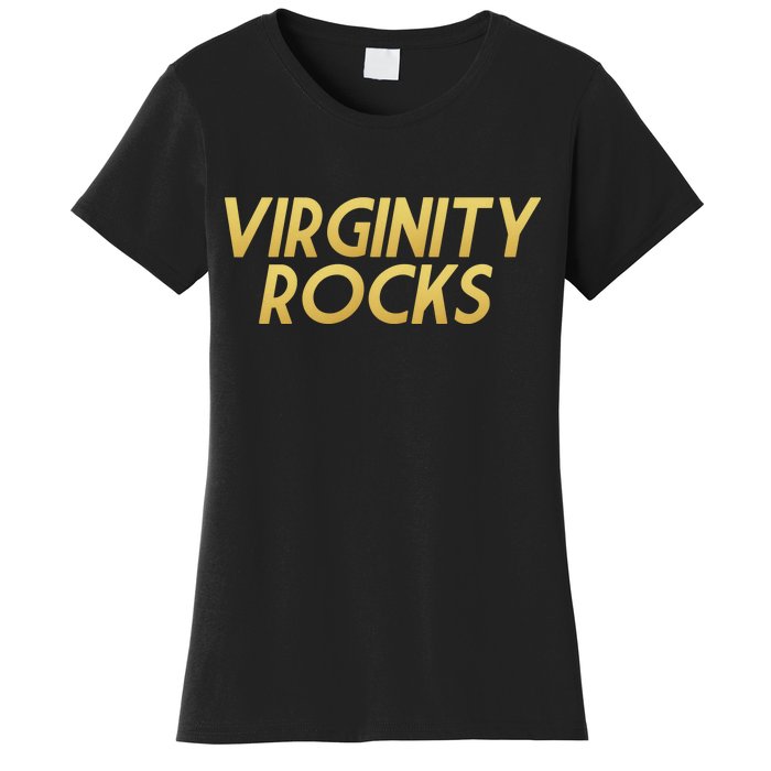 Virginity Rocks Gold Limited Edition Women's T-Shirt