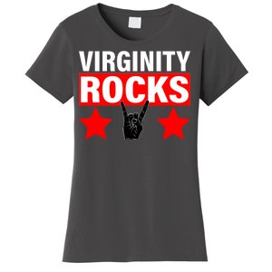 Virginity Rocks Hand Sign Women's T-Shirt