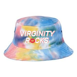 Virginity Rocks Kiss Lips Tie Dye Newport Bucket Hat