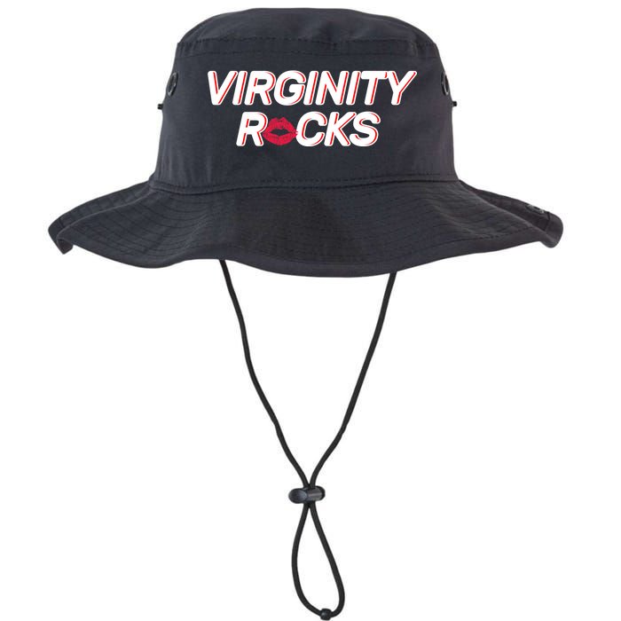 Virginity Rocks Kiss Lips Legacy Cool Fit Booney Bucket Hat