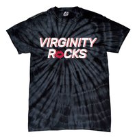 Virginity Rocks Kiss Lips Tie-Dye T-Shirt