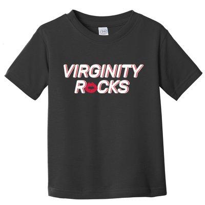 Virginity Rocks Kiss Lips Toddler T-Shirt