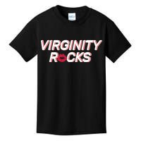 Virginity Rocks Kiss Lips Kids T-Shirt