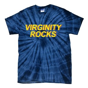 Virginity Rocks Retro Funny Tie-Dye T-Shirt