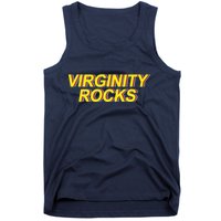 Virginity Rocks Retro Funny Tank Top